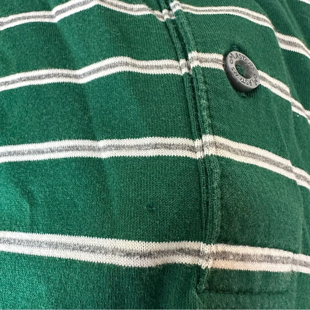 Masters Polo Striped Short Sleeve Shirt - Picture 12 of 12
